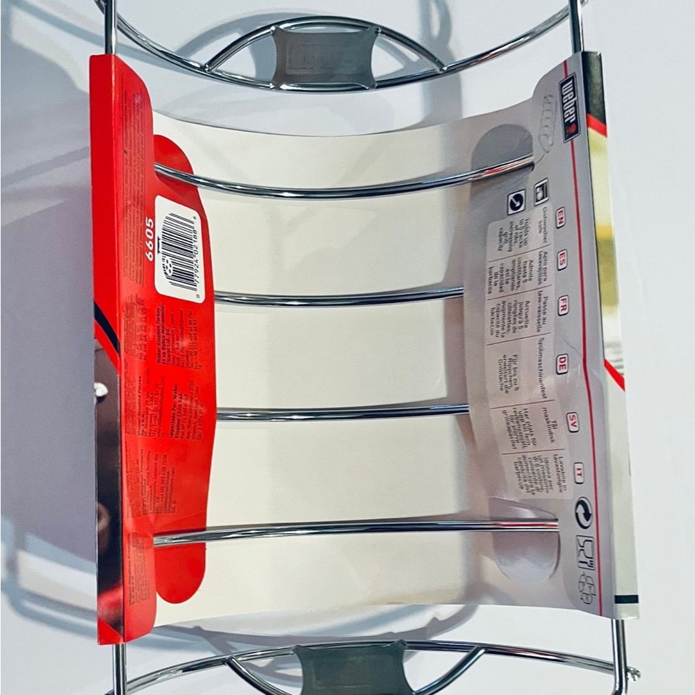 Weber Stainless Steel Rib Rack - Red Label - Picture 4 of 5